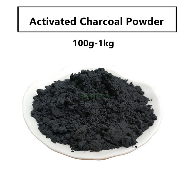 Activated Charcoal Powder - Чистый порошок древесного угля, порошок активированного
