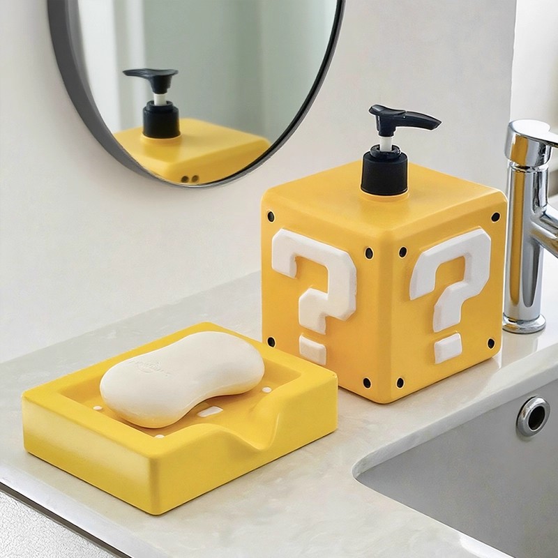Soap Making Box - Мыльница с вопросительным знаком, сливной лоток,