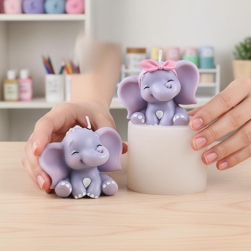 Soap Making Kits - Милая 3D-форма для свечей в виде