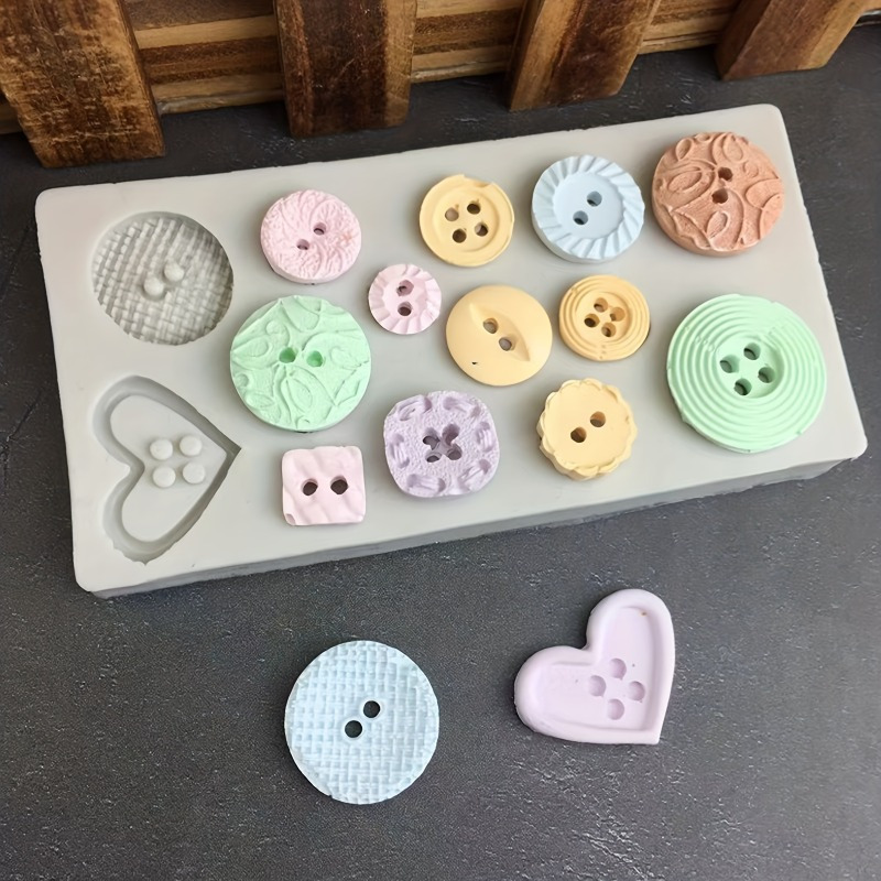 Soap Making Kits - Силиконовая форма для пуговиц, силиконовая форма