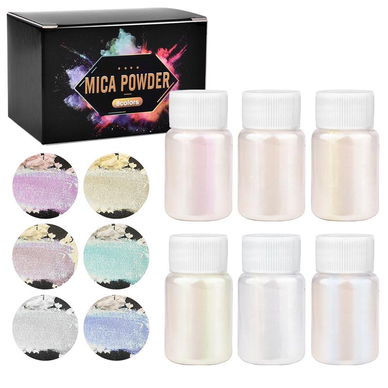 Mica Powder Colorant - Набор из 6 шт., краска для