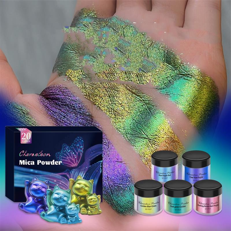 3g Хамелеон Слюда Порошок эпок – обзор и цена Mica Powder Colorant