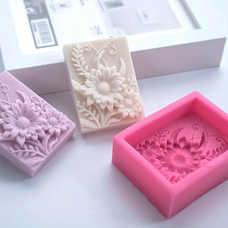 3D цветок квадратное мыло сили – обзор и цена Soap Making Scents