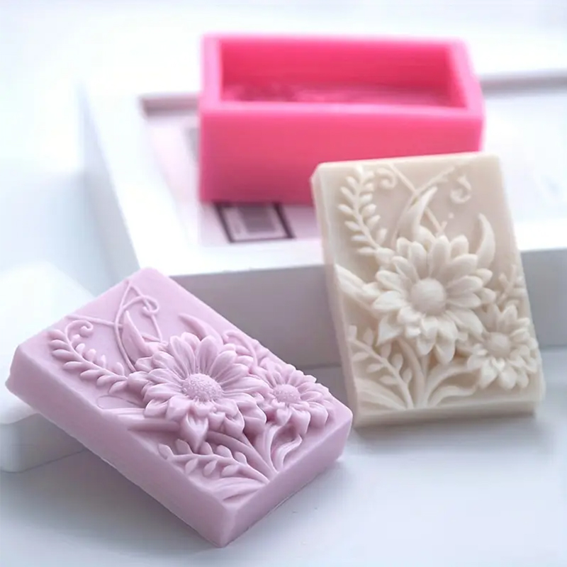 3D цветок квадратное мыло сили – обзор и цена Soap Making Scents