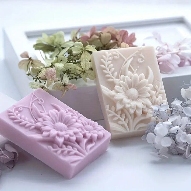 3D цветок квадратное мыло сили – обзор и цена Soap Making Scents