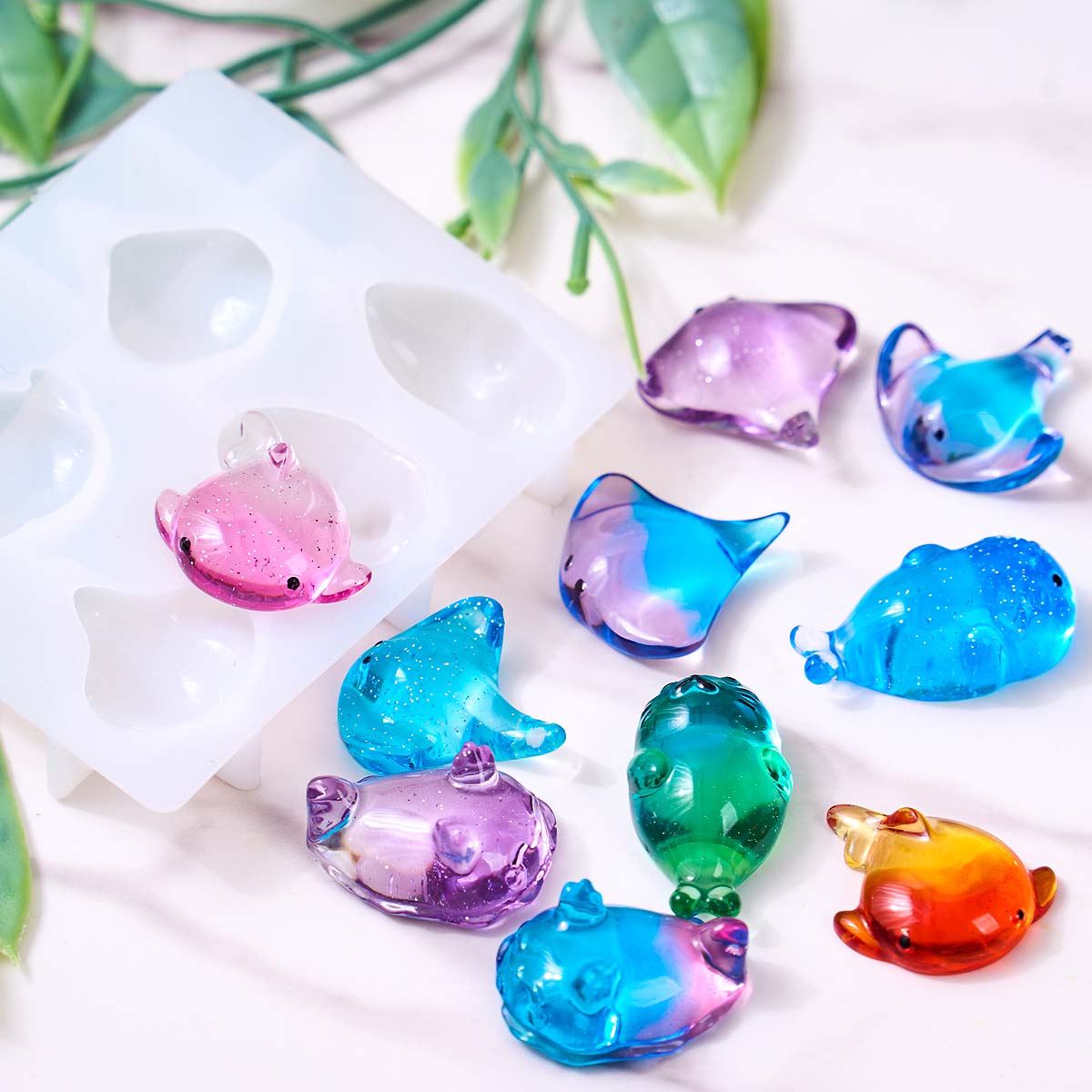 3D-форма из силикона «Манта» в – обзор и цена Soap Making Kits