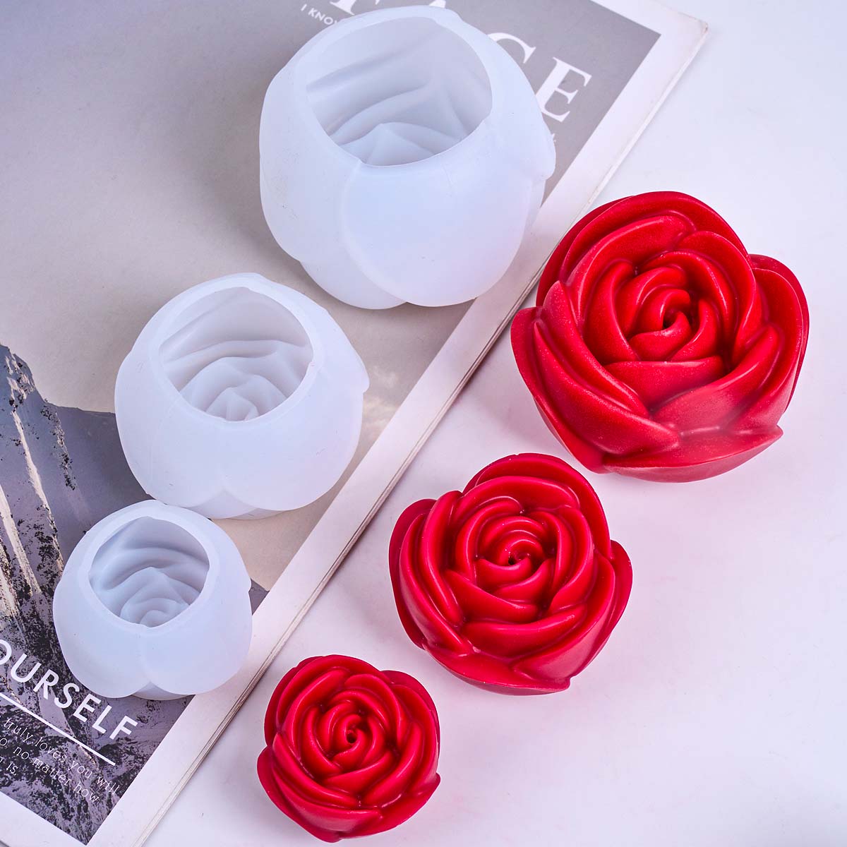3D силиконовая форма для свече – обзор и цена Soap Making Scents