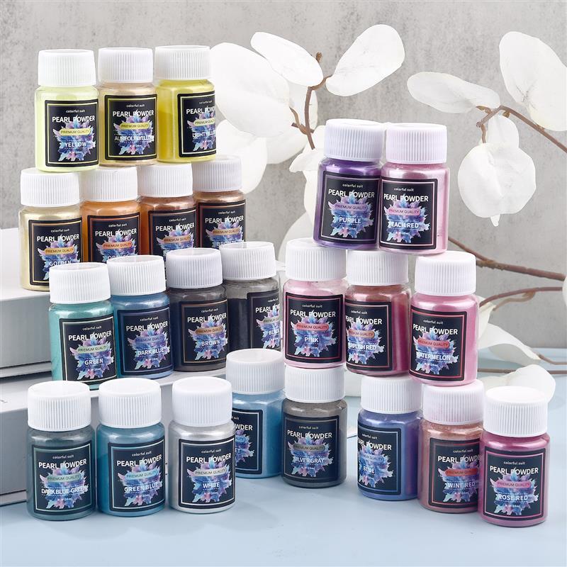 6/24/30 цветов, краска для эпо – обзор и цена Mica Powder Colorant