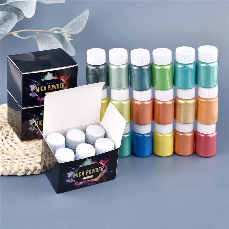 Набор из 6 шт., краска для эпо – обзор и цена Mica Powder Colorant